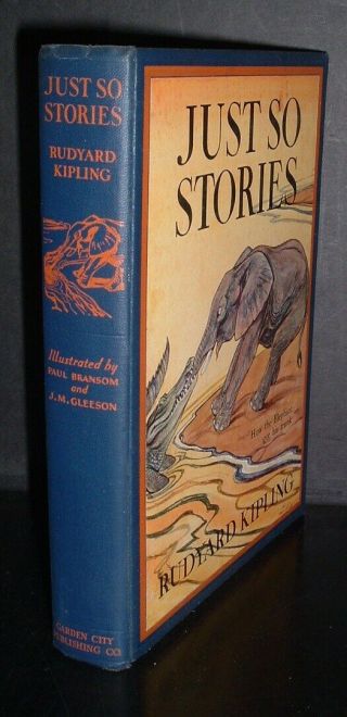 Lqqk Antique 1912 Illust.  Hb.  Just So Stories By Rudyard Kipling