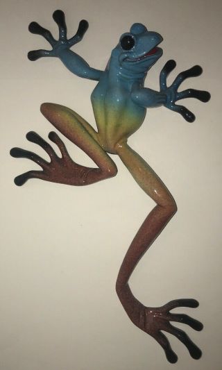 Rare Desi Frog Figurine 19 " High Kitty 