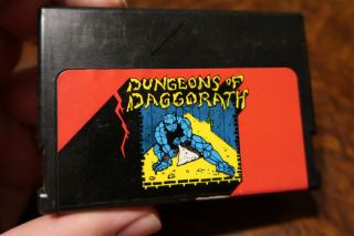Dungeons Of Daggorath Tandy Radio Shack Trs - 80 Cartridge Video Game Rare 1982