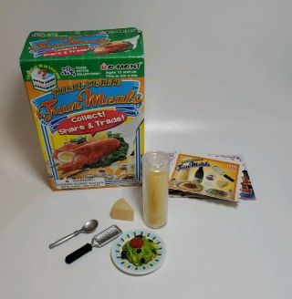 Rare Retired Re - Ment Puchi Petite Mini - Fun Meals 8 Spaghetti & Meatballs B12
