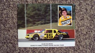 Extra Rare - 1986 Alan Kulwicki 35 " Quincy 
