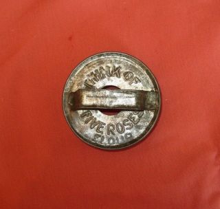 Antique Tin Advertising Five Roses Flour Fluted Biscuit Cookie Cutter