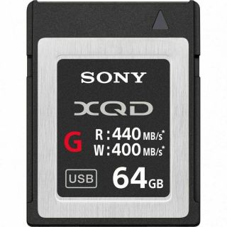 Sony Xqd G Series 64gb Memory Card - Qdg64ej,  Rarely,