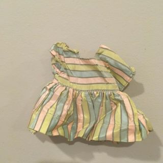 Vintage Striped Dress Fits Muffie 