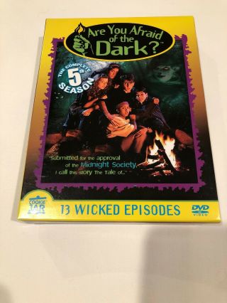 Are You Afraid Of The Dark - Complete 5th Season Dvd Set - Rare