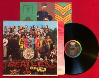 The Beatles Sgt Peppers Lp (1967) Rare Orig Mono Press Mas 2653 Insert&inner