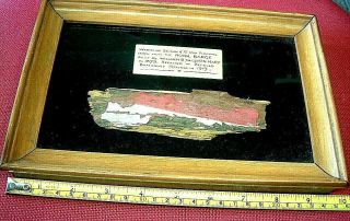 Very Rare Piece Of The Royal Barge Built For Queen Mary In 1679 Wreck ?