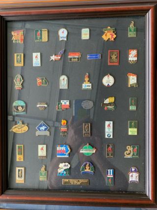 Rare 1996 Atlanta Olympic Games Olympics Spinsor Collector Pin Set
