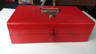 Rare Vintage Snap On KRA 65C Small Tool Box with sliding drawer USA 2