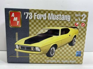 Amt 1:25 Scale 1973 Ford Mustang Mach 1 Boxed Model Kit