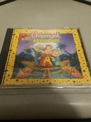 The Chipmunk Adventure Movie Soundtrack Cd 1987 Alvin And The Chipmunks Rare