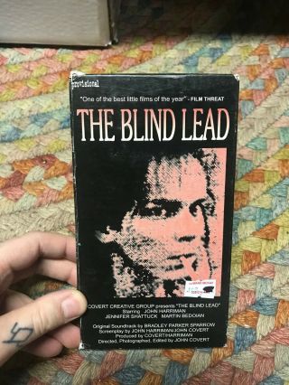 The Blind Lead Vhs Oop Rare Big Box Slip