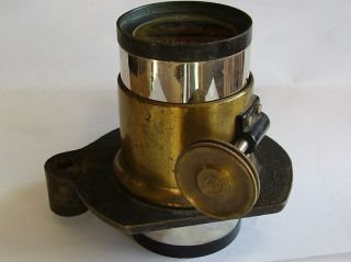Antique Brass Bausch & Lomb Optical Co.  Lens,  Adjustable,  Cond.