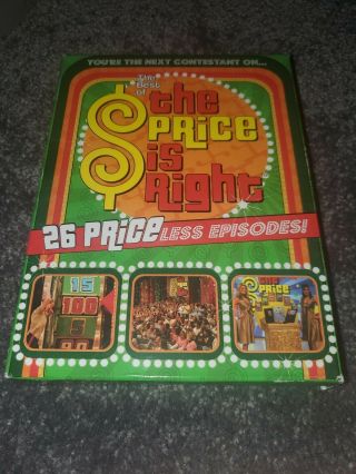 The Price Is Right 26 Priceless Episodes (dvd,  2008,  4 - Disc Set) Oop Rare