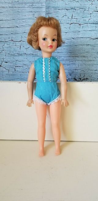 Vintage 1964 Ideal Tammy Family Pepper Doll Dressed In Playsuit