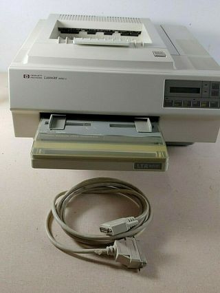 Vintage And Rare Hewlett Packard Hp Laserjet Series Ii Printer 33440a - 1980 