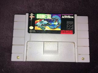 Biometal (nintendo Entertainment System,  1993) Authentic Rare Game