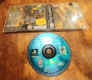 Vandal Hearts Ii 2 Konami Sony Playstation 1 Rare Ps1 Complete