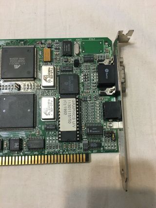 1MB ATI Mach8 Wonder 28800 - 6 38800 - 1 EXMCOMBOVM1 ISA video graphics card RARE 3