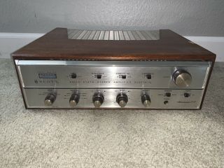 Hh Scott Scottkit Lk - 60 Lk60 Vintage Stereo Amp Amplifier Great Rare