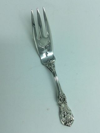 Reed And Barton Francis 1 Lemon Fork,  Old Style,  Sterling 3