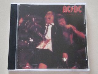 Ac/dc If You Want Blood You Got It Japan Cd W/ Obi Rare Live Rock Classic