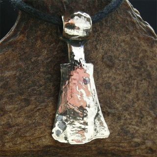 A Ancient Viking Bronze Axe Amulet - Wearable