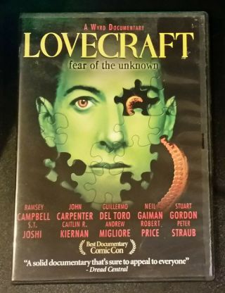 Lovecraft: Fear Of The Unknown (dvd,  2009) Rare,  Oop,  John Carpenter