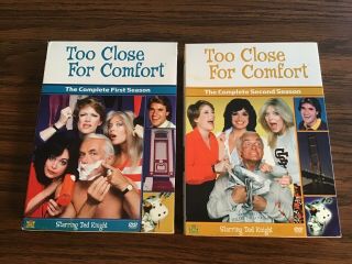 Too Close For Comfort Dvd Season 1 And Season 2 Rare Oop Ted Knight