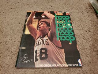 Los Angeles Lakers Vs Boston Celtics Program Dec 28 1979 Rare Bird / Magic