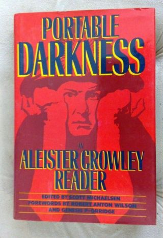 Portable Darkness Aleister Crowley 1st Printing Hardcover Extremely Rare