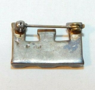 RARE World War II Military US Army Engineers Sterling Silver Sweetheart ...