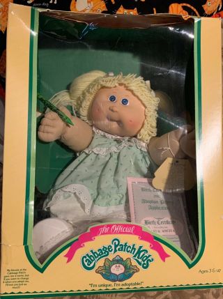 Vintage 1983/84 Coleco Cabbage Patch Kids Doll Rare