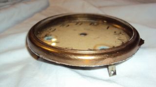 Antique Ansonia mantle clock dial glass bezel door parts repair 2