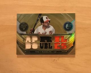 Trey Mancini Rare Game Jersey Only 9 Exist 2019 Topps Triple Threads
