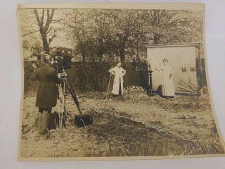 Rare Antique Lee Deforest Invention Patent Phonofilm Motion Picture Camera Photo