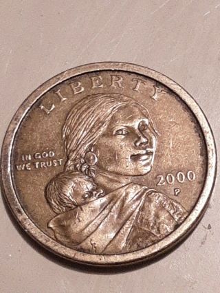 Rare 2000 - P $1 Sacagawea Cheerios Dollar
