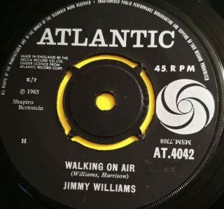 Uk Black Atlantic 7 " 45 - Walking On Air By Jimmy Williams - (at 4042) Rare