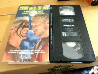 Wcw Halloween Havoc 1990 Wrestling Vhs Wwe Terror Rules The Ring Sting Rare
