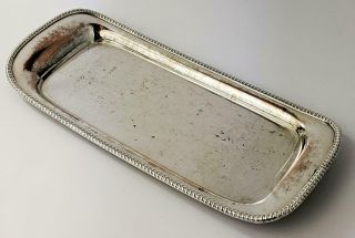 George Iii Old Sheffield Plate Candle Snuffer Tray C1800 