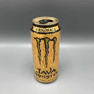 Monster Energy Java Originale Empty Rare 2008 Can 15oz