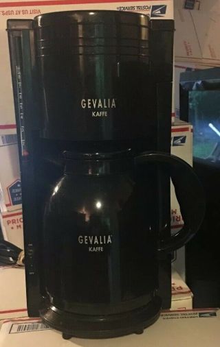Gevalia Kaffe Thermal Carafe Coffee Maker Ka - 865ab - Rare Promotional Unit