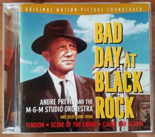 Bad Day At Black Rock Soundtrack Cd Rhino Handmade Rare