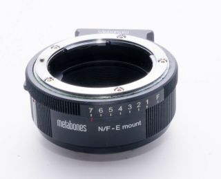 Metabones Nikon F to Sony E - mount adapter,  rarely 3
