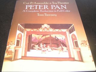 Cut&assemble A Toy Theater Peter Pan Complete Production In Full Color Tierney