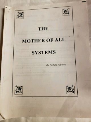 Rare Stock Market Course - - The Mother Of All Systems By Bob Alberto