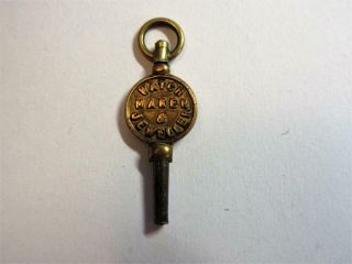 Antique Advertising Pocket Watch Winder Key - Dixon Of Foss Bridge,  York