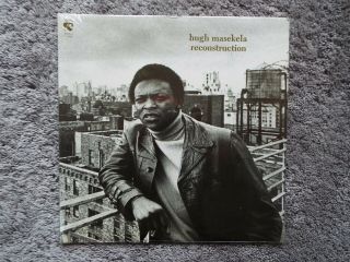 Rare Jazz Soul - Chisa 803 - Hugh Masekela - Reconstruction - Lp - - No Bar Code