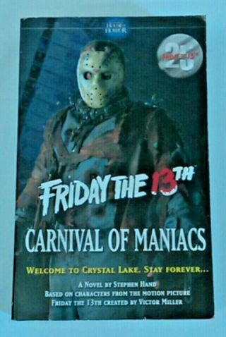 Friday The 13th - Carnival Of Maniacs By Stephen Hand (2006,  Paperback) Oop Rare