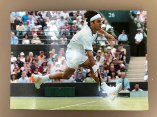 Rare French Issue Roger Federer 2005 Wimbledon Tennis 17x12 Cm Vintage Rookie